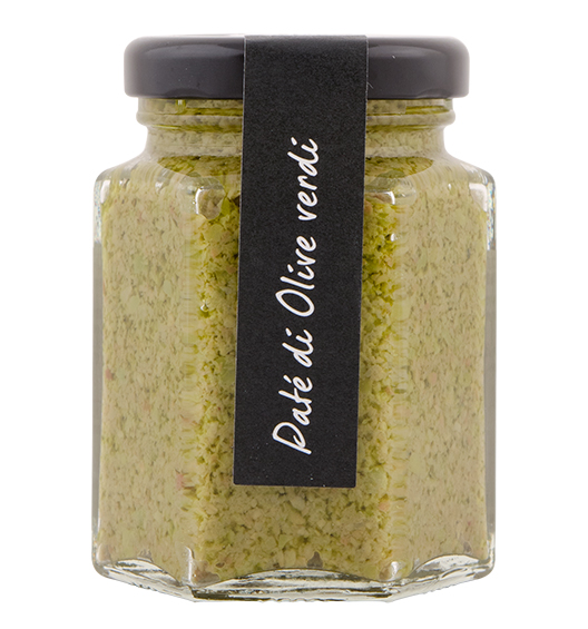 Paté aus grünen Oliven